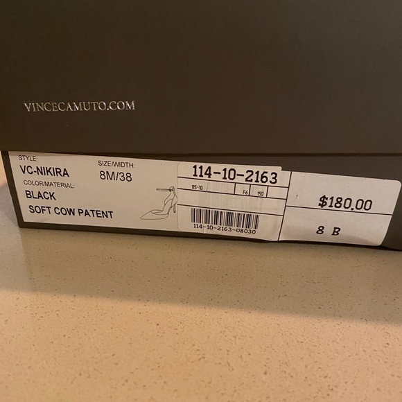 COPY - NWT Black Patent leather heels - Picture 3 of 5